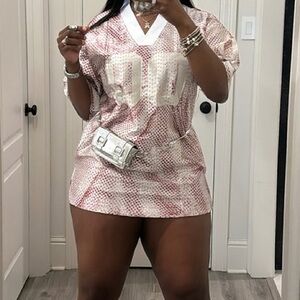 Mini Jersey Dress (S)